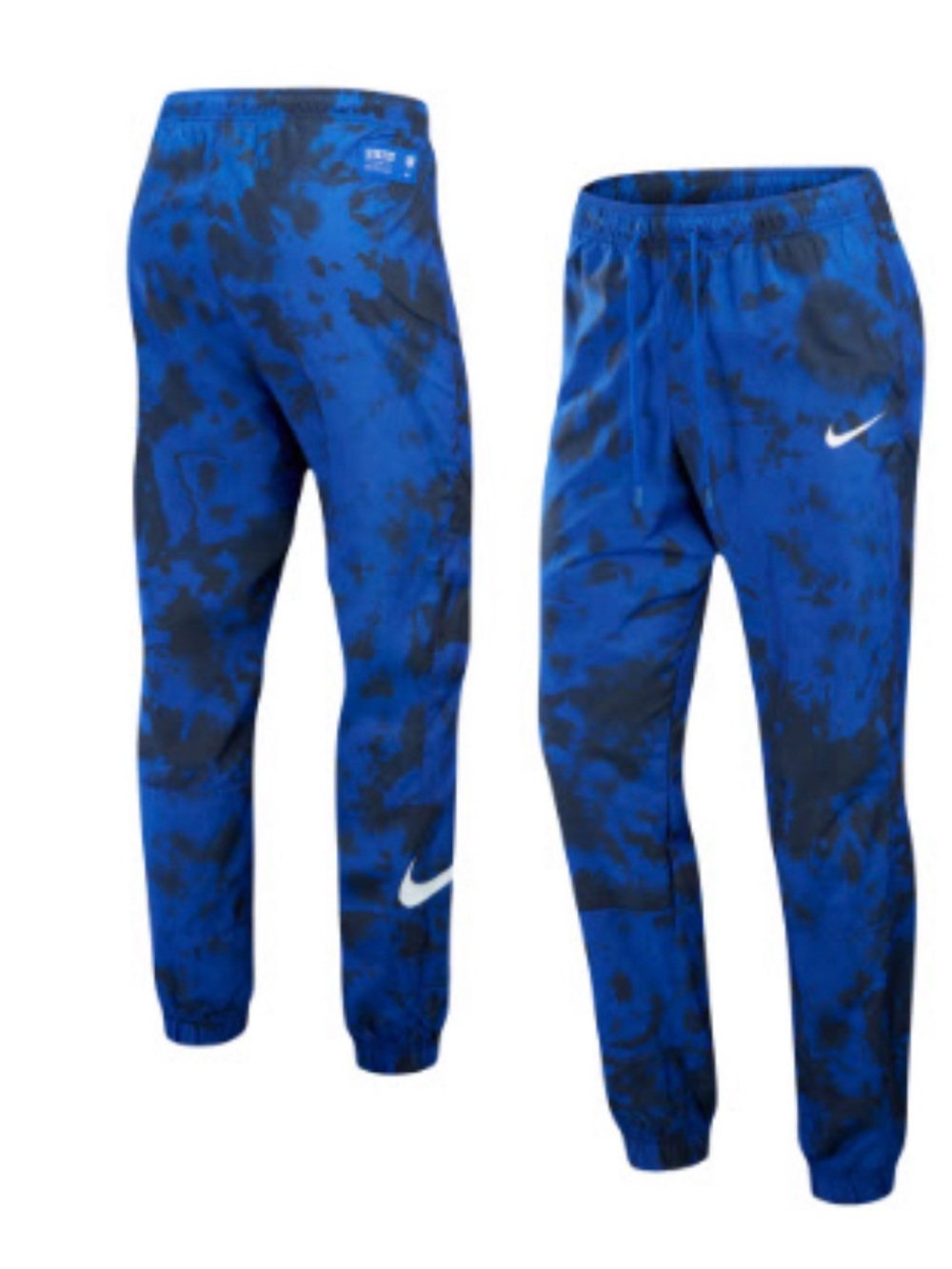 NWOT Nike USA Soccer Women’s Essential Tie Die  Blue Jogger Pants- Size Small